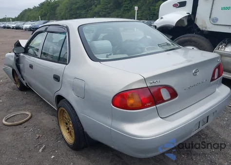 1999 Toyota Corolla Ve from USA, damaged, VIN 2T1BR12E9XC118948